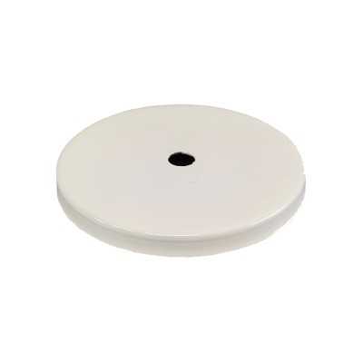 White balloon cover cap 93mm diameter x 6mm