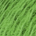Braided decorative textile cable sold by the meter, approved, in green color.