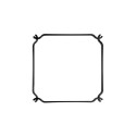 Square frame for creating pendant lights