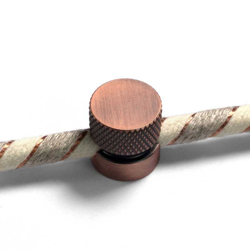 Metal cable grommets for walls and ceilings