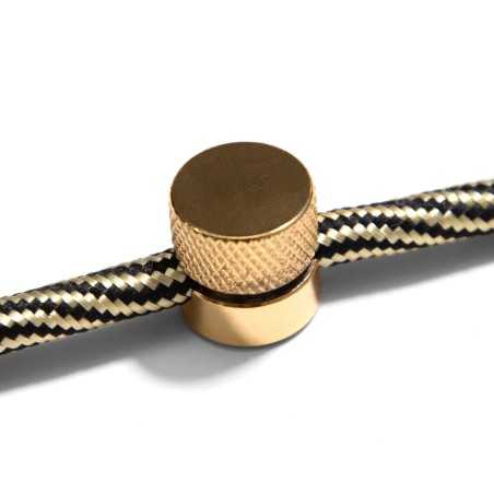 Metal cable grommets for walls and ceilings