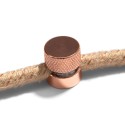 Metal cable grommets for walls and ceilings