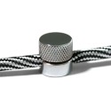 Metal cable grommets for walls and ceilings