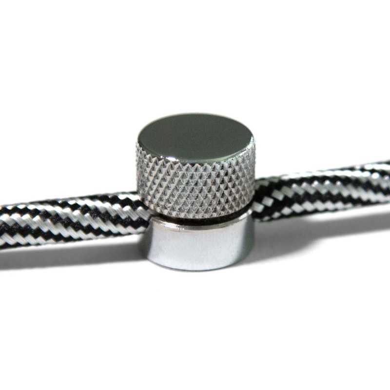 Metal cable grommets for walls and ceilings