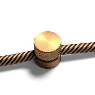 Metal cable grommets for walls and ceilings