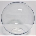 Transparent PMMA acrylic globe without neck
