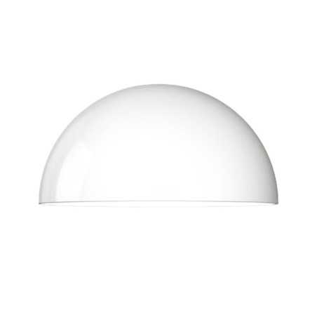 White methacrylate lampshade to create lamps