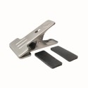 Raw iron forceps to hold a flexo or lamp