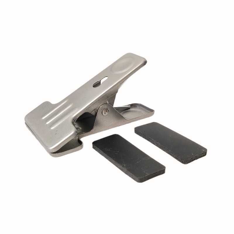Raw iron forceps to hold a flexo or lamp