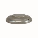 Raw iron base 165mm diameter x 29mm for lamps