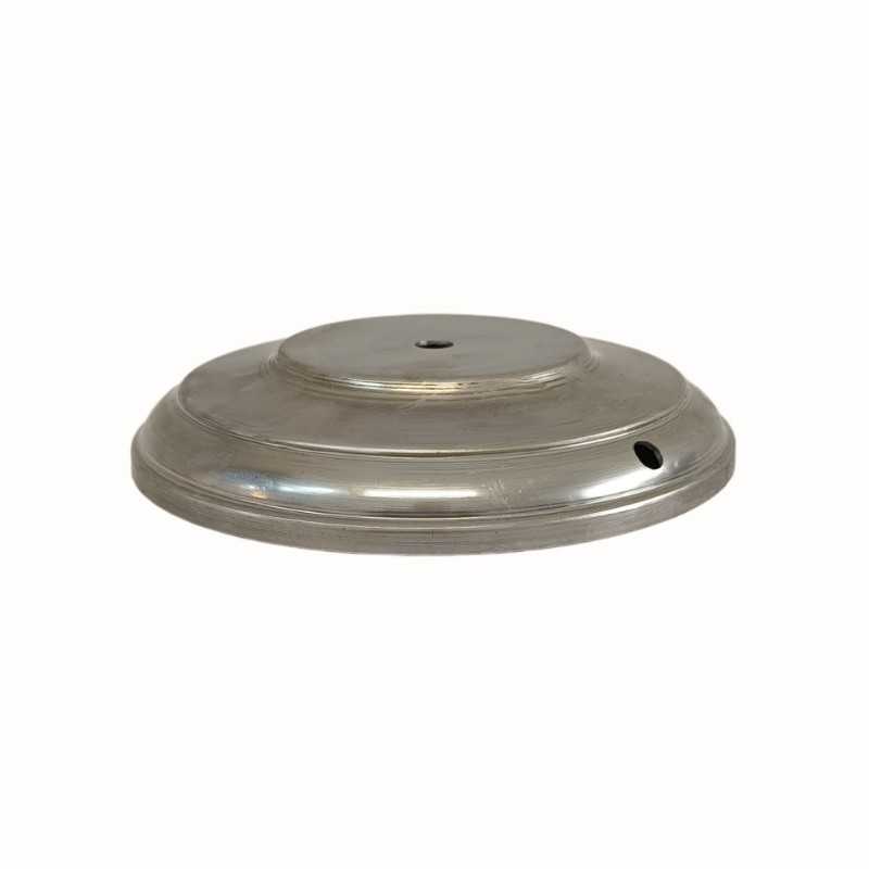 Raw iron base 165mm diameter x 29mm for lamps