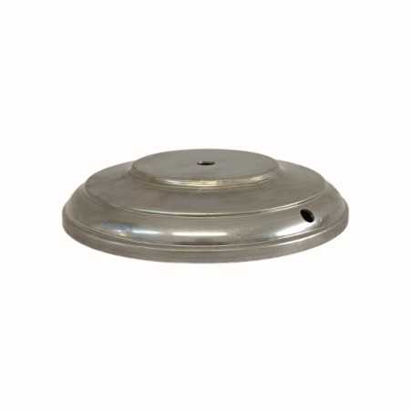 Raw iron base 165mm diameter x 29mm for lamps