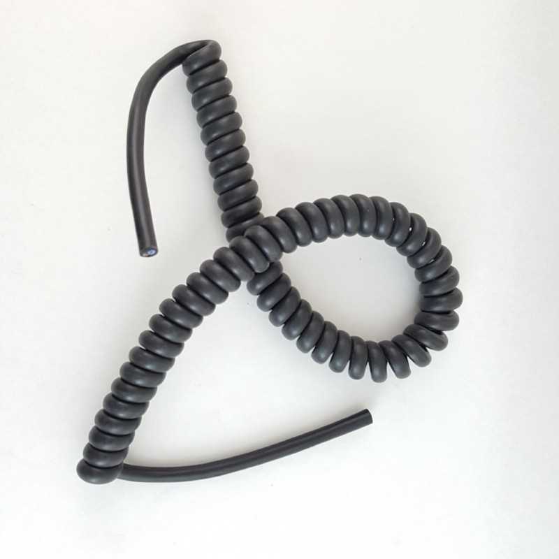 Twisted open connection section 2 x 0.75mm