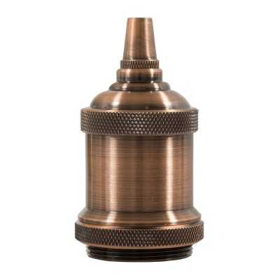 E27 retro decorative metal lamp holder for lampshade