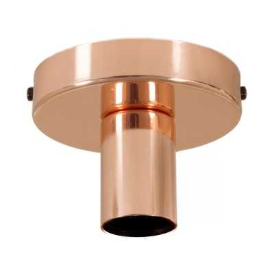 Metal E27 socket lamp 120mm x 85mm