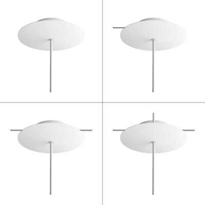 Customisable round ceiling rose 200 mm | LightingDIY.com