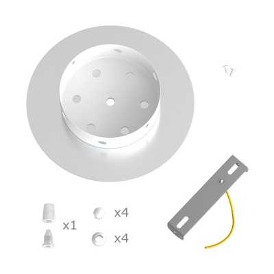 Customisable round ceiling rose 200 mm | LightingDIY.com