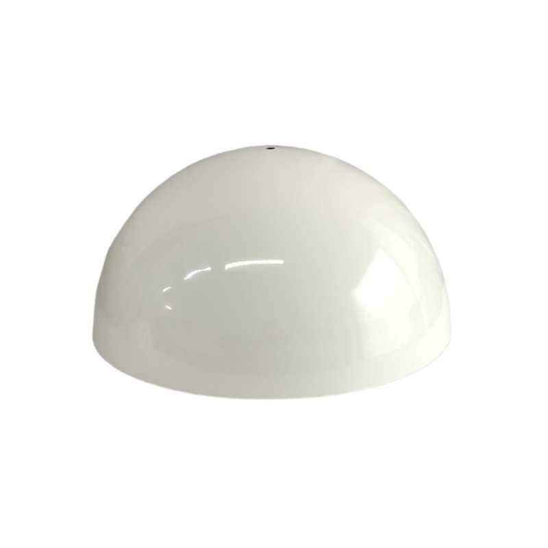 Bell white and gold metal 200mm high x 400mm diameter