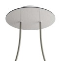 Ceiling support 200mm with 2 holes and 4 side holes.