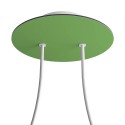 Ceiling support 200mm with 2 holes and 4 side holes.