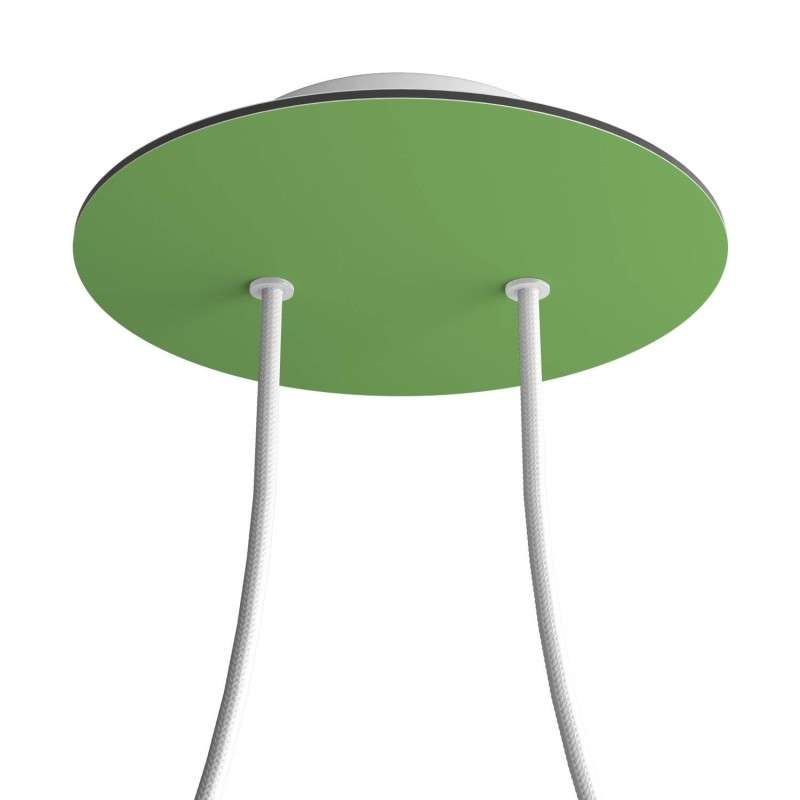 Ceiling support 200mm with 2 holes and 4 side holes.