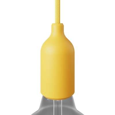 E27 silicone lamp holder various colours | Lighting DIY