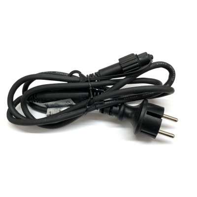 Special white connection for LED lights and curtains