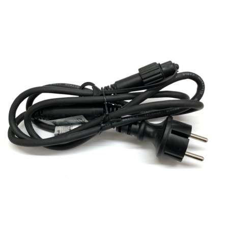 Special white connection for LED lights and curtains