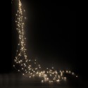 Waterfall of 1000 fixed warm white LEDs and 200cm long