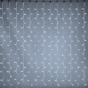 150 cold white LED curtain linkable with white 200x150 exterior
