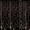 Curtain with 504 incandescent bulbs, transparent, 200x200.