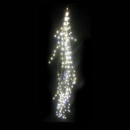 Waterfall 125 fixed cold light rice grain LEDs 100cm long