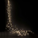 Waterfall with 700 fixed warm white interior LEDs and 250cm long