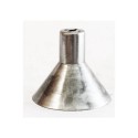 Bell shade aluminum metal ø105x95h