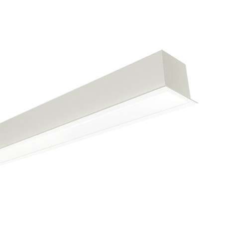 Recessed module 50mm wide with integrated LED and linkable