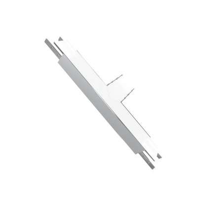 Recessed module T with 50mm wide profile, integrated linkable LED.