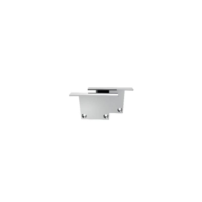Set of 2 end caps for 50mm wide LED modules