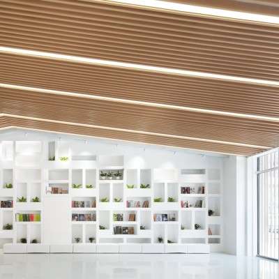 Recessed module 65mm wide with integrated LED and linkable