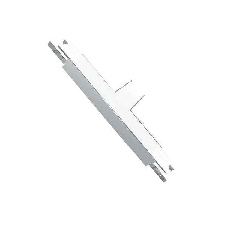 Recessed module T with 50mm wide profile, integrated linkable LED.