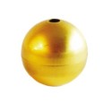 Brass ball for threading in lamps 60mm