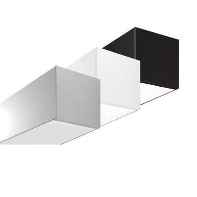 75mm wide surface module with integrated LED and linkable.