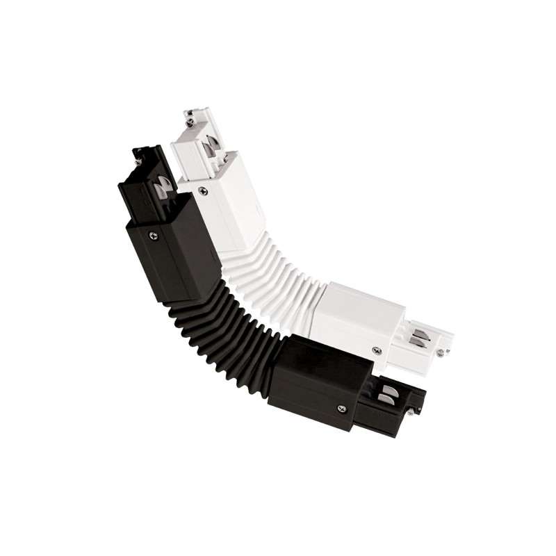 Flexible connection for three-phase rail