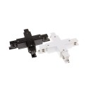 X-shaped connector to join three-phase rails