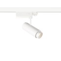 Three-phase 20W 1800lm 3000K LED spotlight with zoom