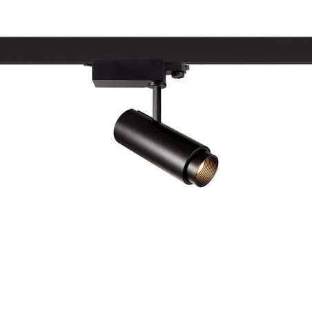 Three-phase 20W 1800lm 3000K LED spotlight with zoom