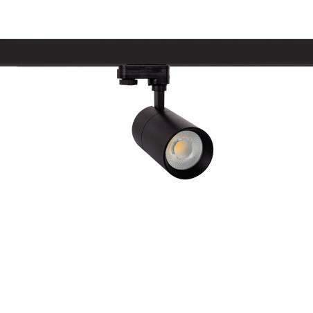 Three-phase 30W 3000lm LED spotlight, dimmable