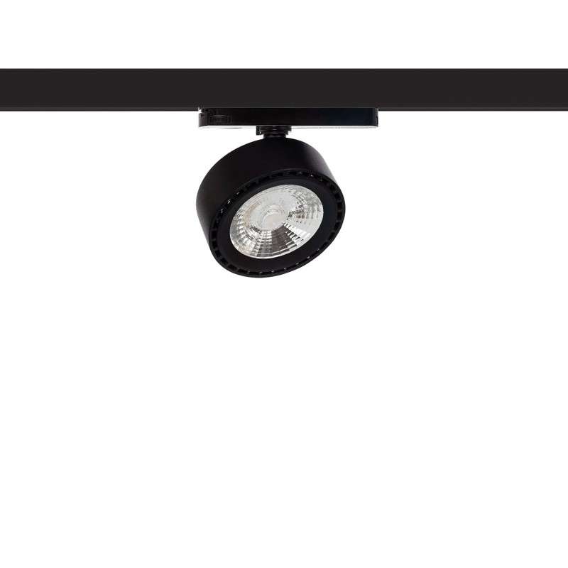 Three-phase 20W 3500lm LED spotlight with 3000K light tone.
