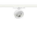 Three-phase 20W 3500lm LED spotlight with 3000K light tone.