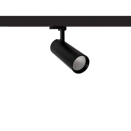 Three-phase 30W LED spotlight with 3000lm 38º with tone selector