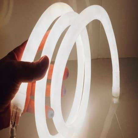 Direct 220V LED neon with 270º opening, dimmable and for outdoor use